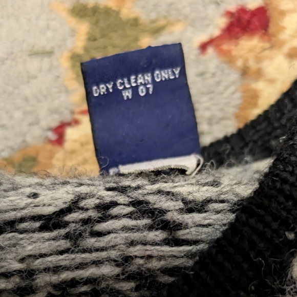 Gap Wool Sweater Vest Vintage WhimsiGoth 90s Y2K - Picture 10 of 10